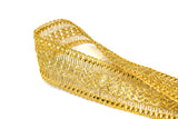 Rick Rack Trim Metallic Gold 1.50"