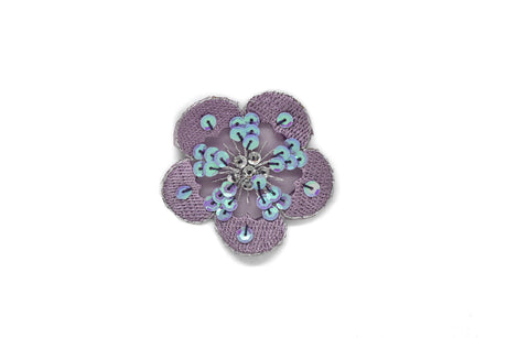 Sequins Flower Piece 2.38"