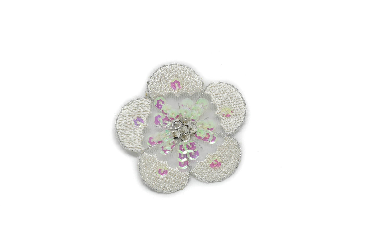 Sequins Flower Piece 2.38"