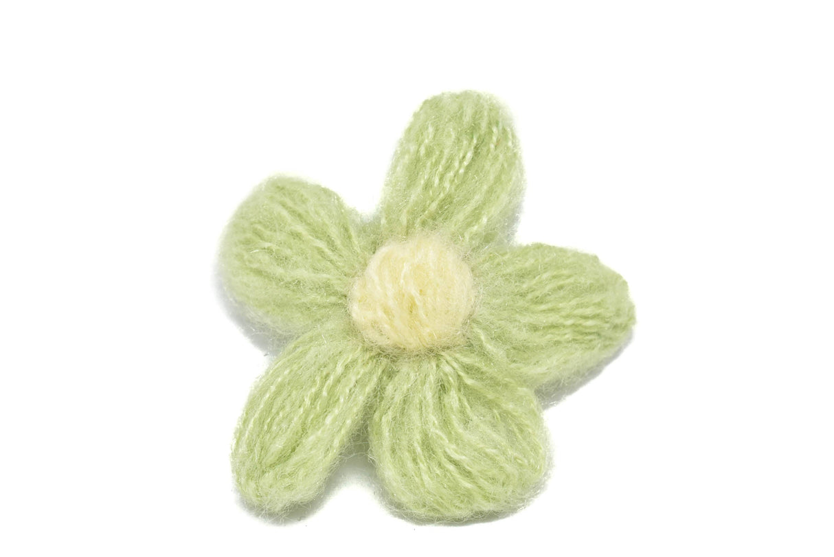 Cotton Flower Applique 2.75"
