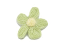 Cotton Flower Applique 2.75"