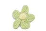 Cotton Flower Applique 2.75"