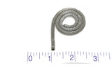 Metal Chain Cable Design Silver 2.5mm