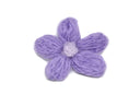 Cotton Flower Applique 2.75"