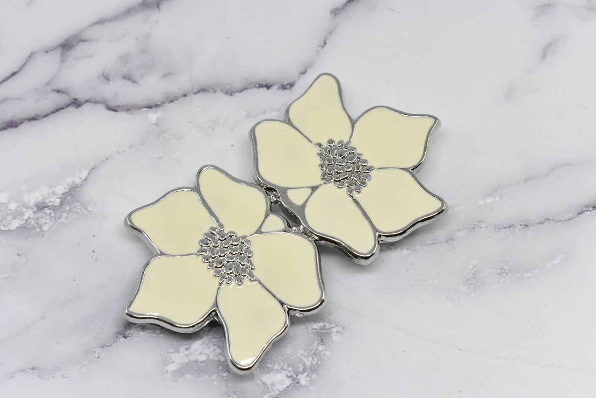 Flower Metal Buckle Connector