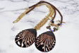 Shell Necklace Flower Bracelet Set