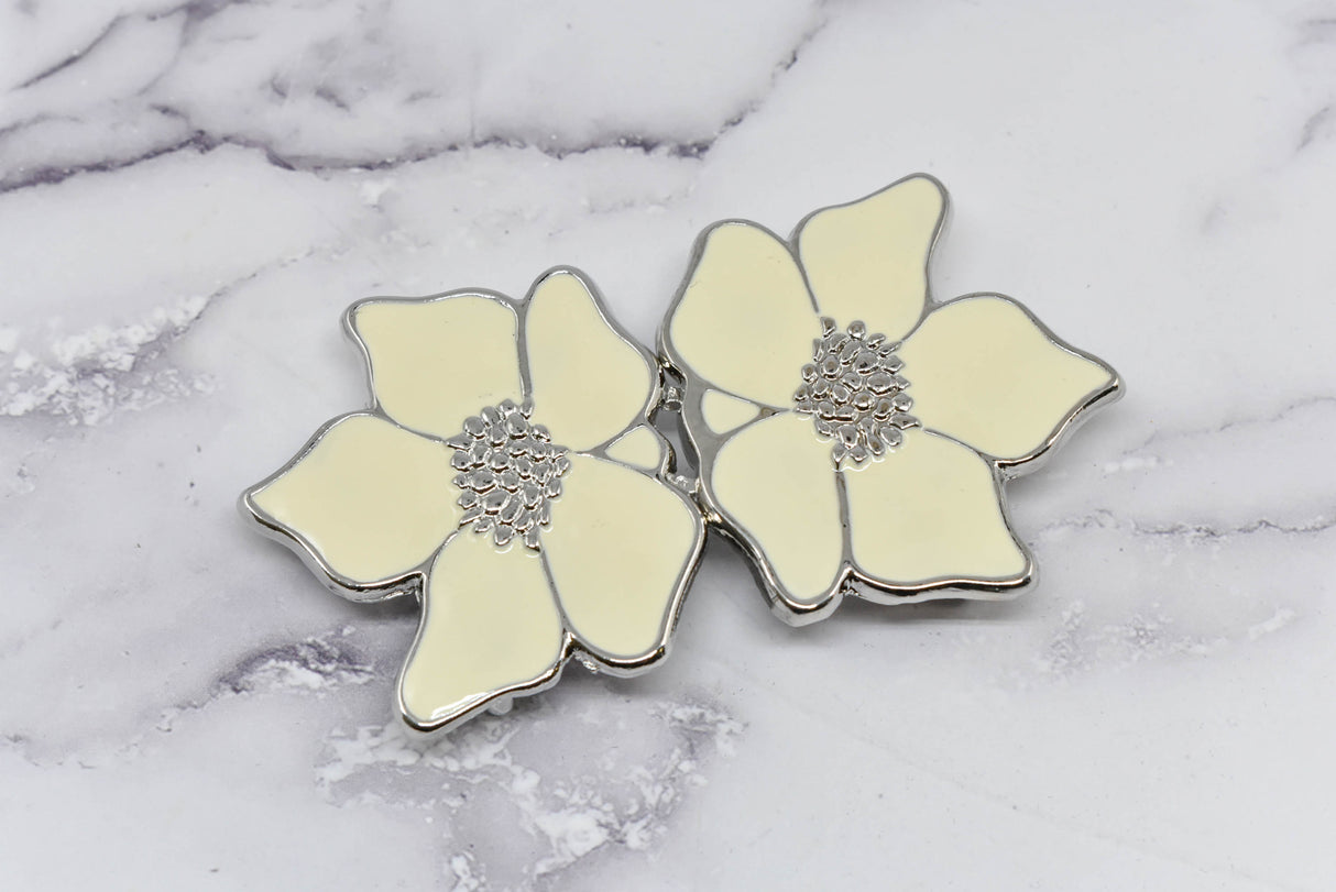 Flower Metal Buckle Connector