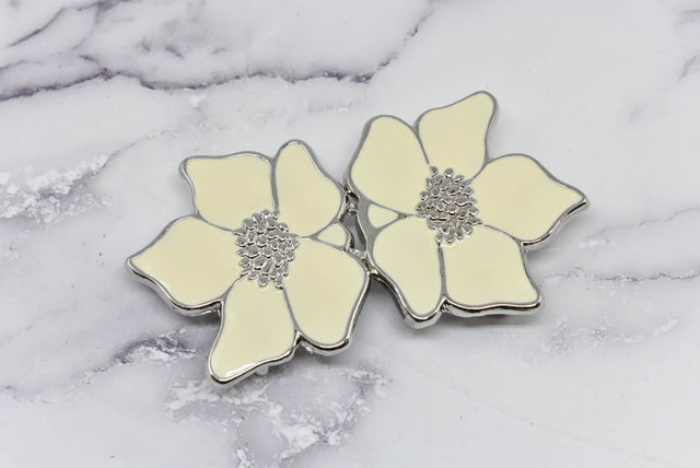 Flower Metal Buckle Connector