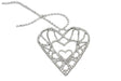 Rhinestone Heart Applique 5.5" x 5.5"