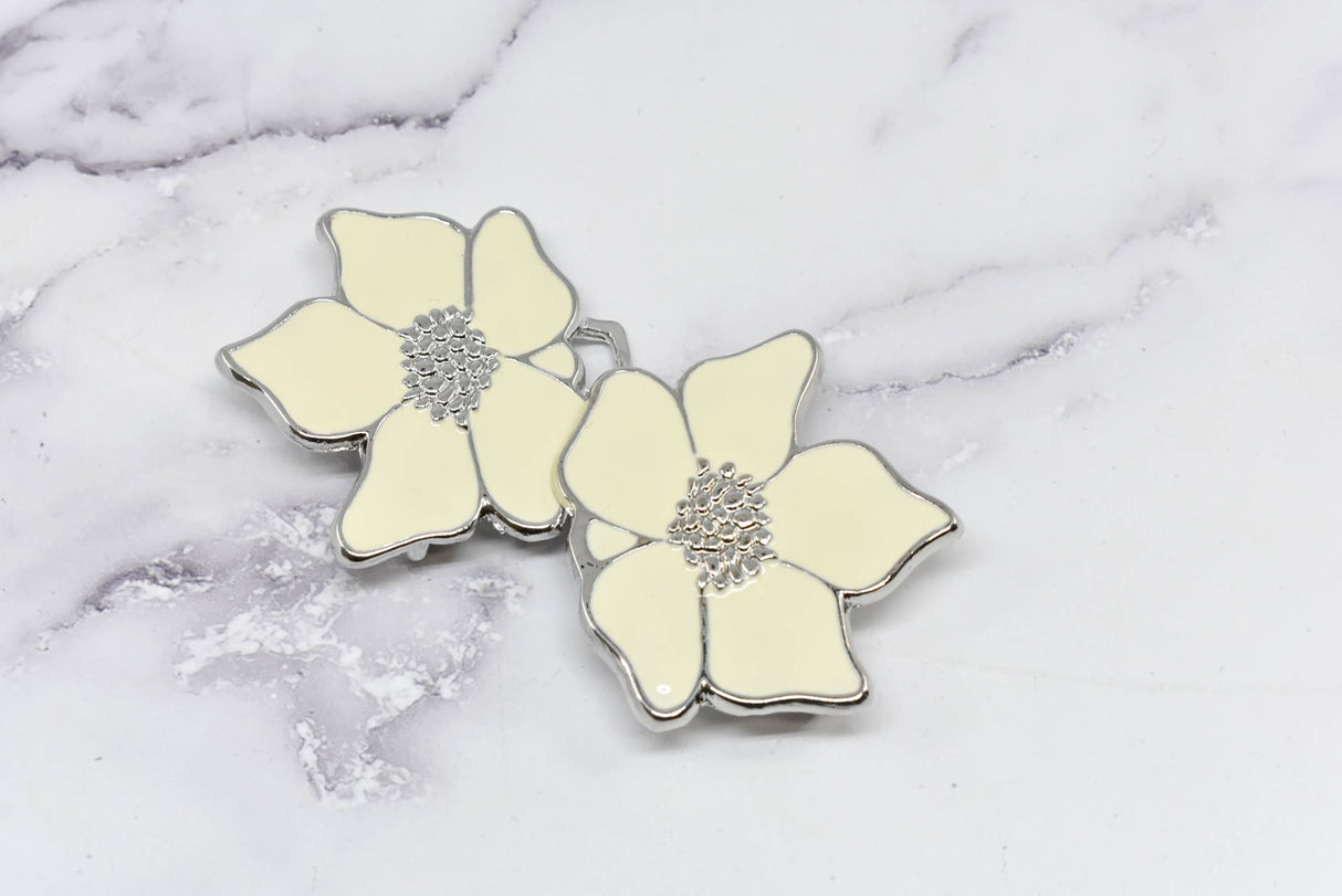 Flower Metal Buckle Connector