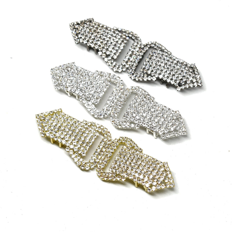 Rhinestone Connector Closure 4.25" x 1.50"