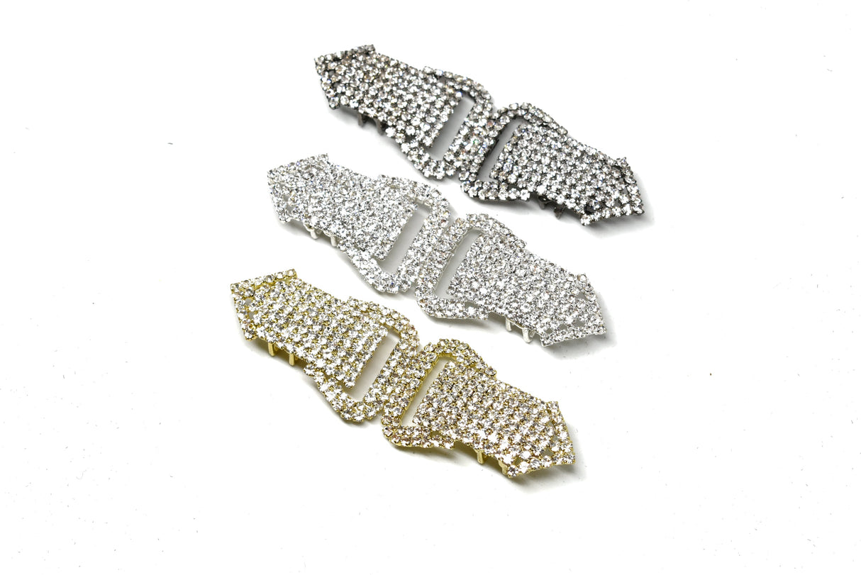 Rhinestone Connector Closure 4.25" x 1.50"