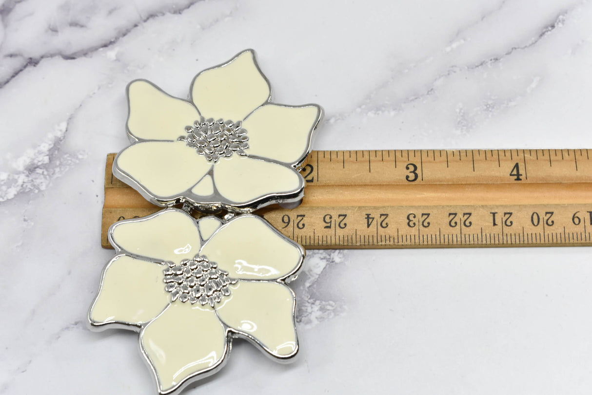 Flower Metal Buckle Connector