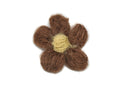Cotton Flower Applique 2.75"
