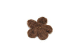 Cotton Flower Applique 2.75"