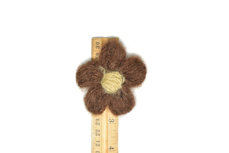 Cotton Flower Applique 2.75"