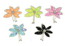 Sequins Beaded Flower Applique 3.5"