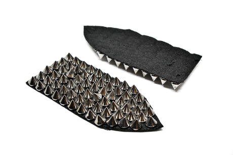 Studded Metal Head Epaulet 5.25 x 2.25
