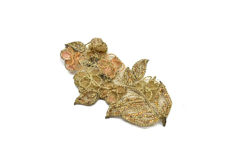 Beaded Sequin Flower Patch 4.25 x 2.75