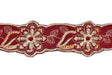 Jacquard Ribbon Floral Sequins 2.13in