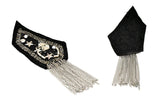 Rhinestone Studded Epaulets with Tassel