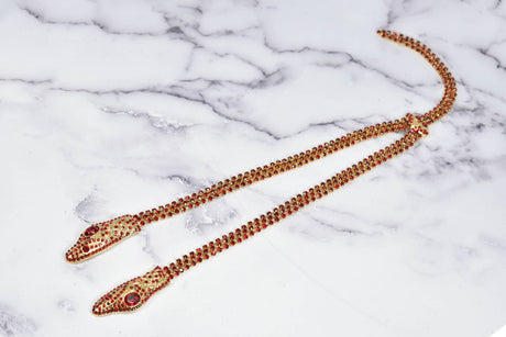 Rhinestone Snake Appliques
