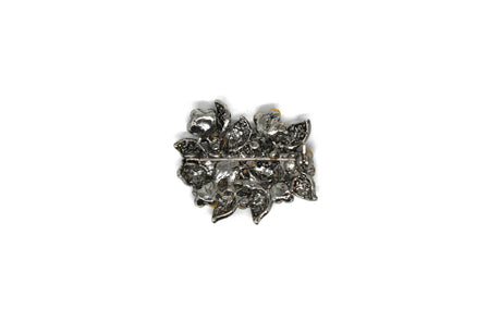 Rhinestone Flower Bouquet Brooch