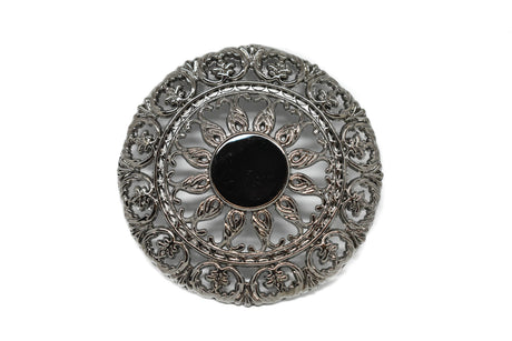 Vintage Flower Buckle 3.38"