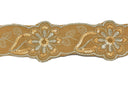 Jacquard Ribbon Floral Sequins 2.13in