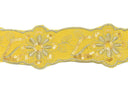 Jacquard Ribbon Floral Sequins 2.13in