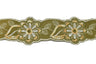 Jacquard Ribbon Floral Sequins 2.13in