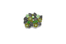 Rhinestone Flower Bouquet Brooch