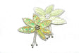 Sequins Beaded Flower Applique 3.5"