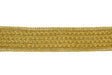 Metallic Trim Rippled Wavy Gold 1.75"