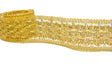 Metallic Gold Wavy Trim 1.75"