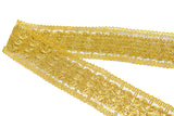 Metallic Gold Wavy Trim 1.75"
