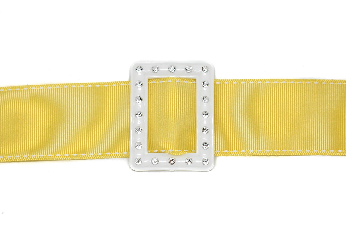 Rhinestone Buckle Plastic Rectangle Slider 2.25 x 1.70