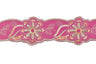 Jacquard Ribbon Floral Sequins 2.13in