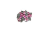 Rhinestone Flower Bouquet Brooch