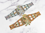 Rhinestone Bird Buckle Applique