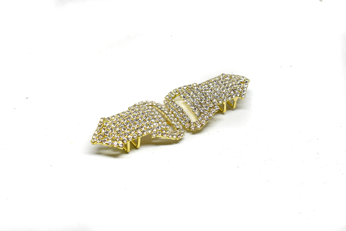 Rhinestone Connector Closure 4.25" x 1.50"