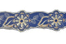 Jacquard Ribbon Floral Sequins 2.13in