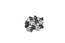 Rhinestone Flower Bouquet Brooch