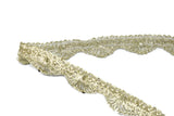 Metallic Scalloped Trim 1" Gold
