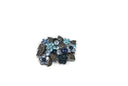 Rhinestone Flower Bouquet Brooch