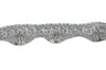 Metallic Scalloped Trim 1" Gold