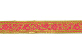 Jacquard Ribbon Metallic 0.90"