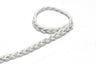 Braided Gimp Trim Metallic 1/4"