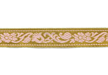 Jacquard Ribbon Metallic 0.90"