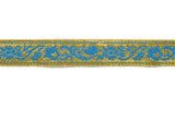 Jacquard Ribbon Metallic 0.90"